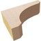 Ekena Millwork 2"W x 6"D x 4"H Classic Legacy Rough Cedar Woodgrain TimberThane Corbel, Primed Tan CORUR02X06X04LGYRCPR - alternate 3